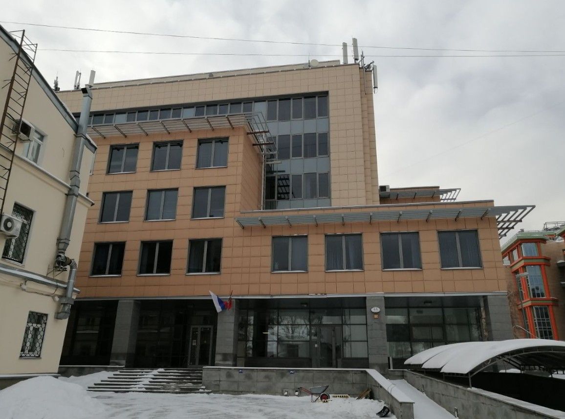 фасад дома, здание по адресу г Москва, ул Большая Ордынка, д 44 стр 4 